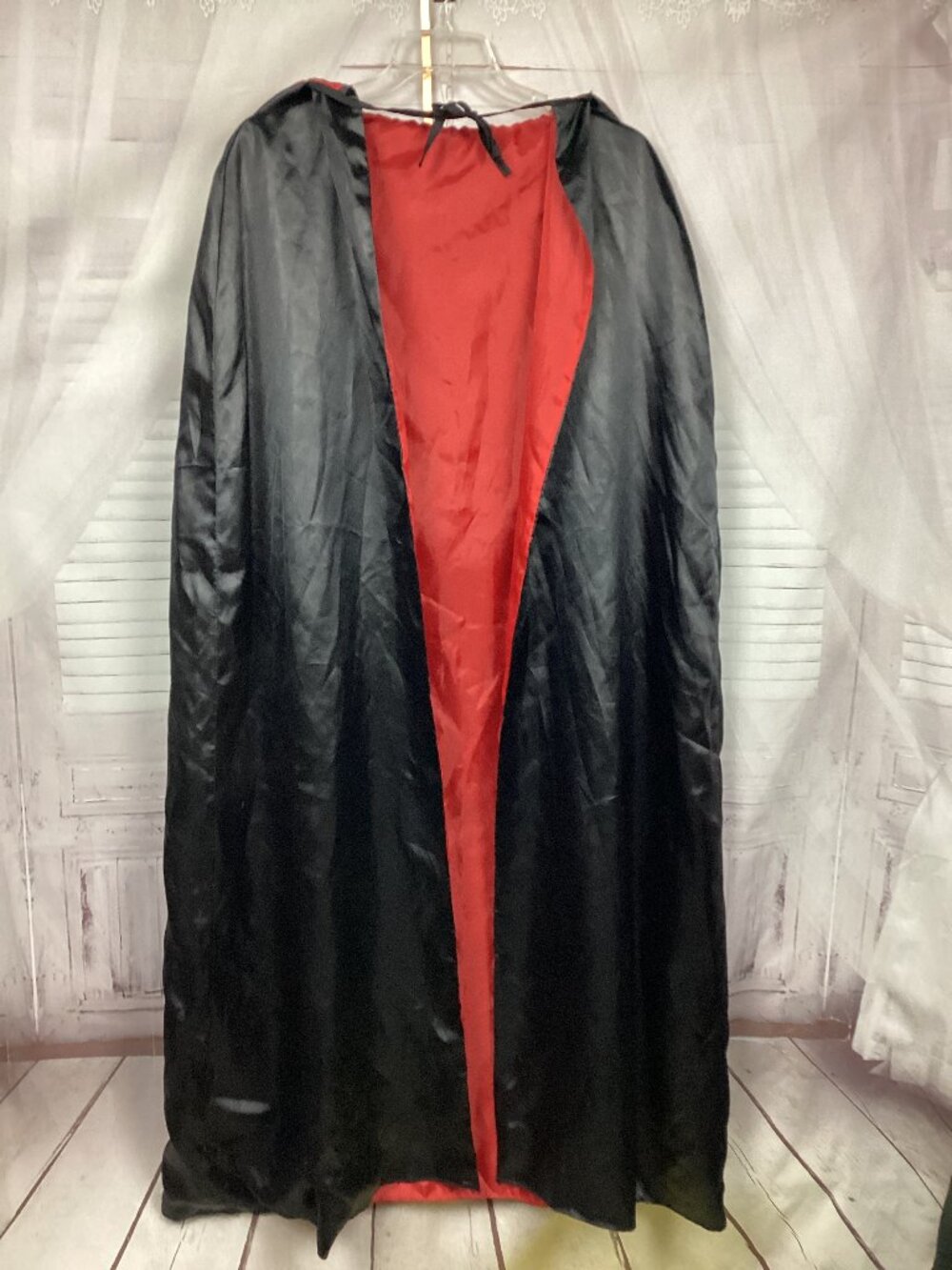 Long Dracula Cape Costume Piece